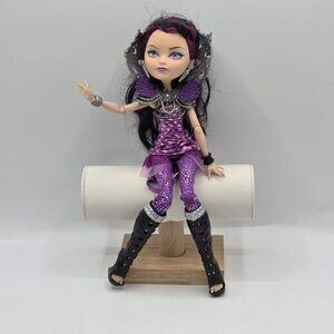 Ever After High Legacy Day Raven Queen Doll Mattel 2012 Purple Outfit & Boots